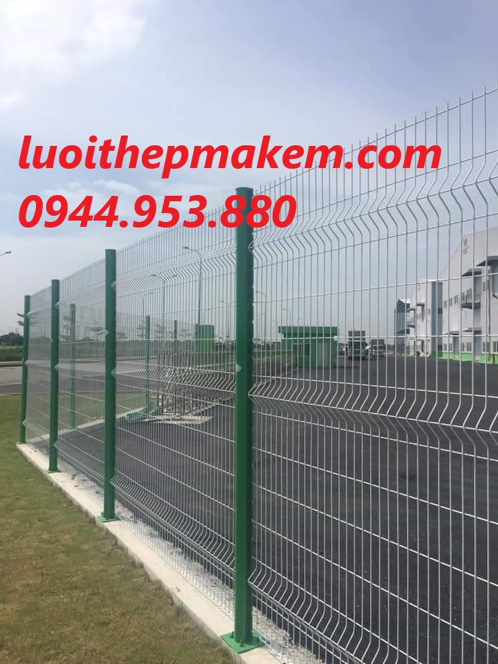 Lưới hàng rào mạ kẽm, hàng rào lưới thép sơn tĩnh điện - Lưới Thép ...